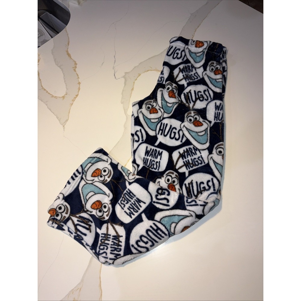 Olaf Fleece Pajama Pants, Small - Picture 5 of 7